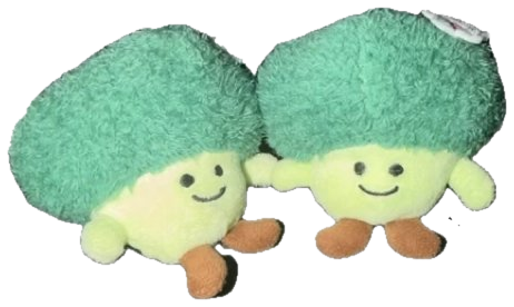 our broccoli plushies